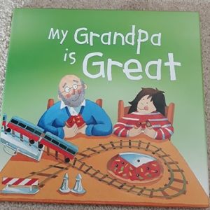 "My Grandpa is Great" hardcover book
